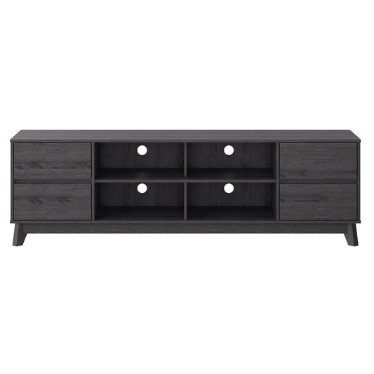 CorLiving - Hollywood Collection TV Stand with Open and Closed Shelves for Most TVs up to 85"