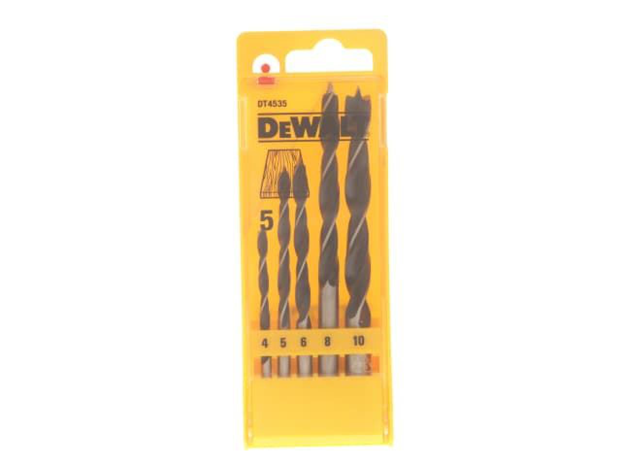 DEWALT - Brad Point Drill Bit Set, 5 Piece