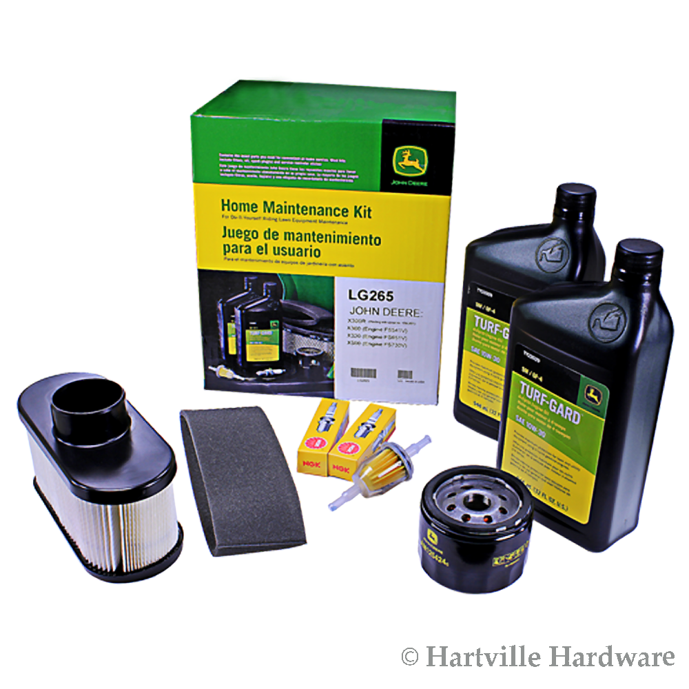 John Deere LG265 Home Maintenance Kit X300 X300R X320 X324 X360 X500 X530