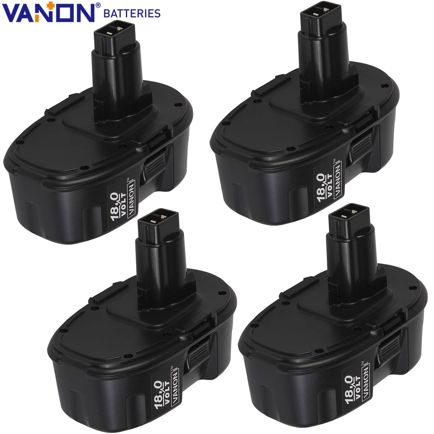 4 Pack For Dewalt DC9096 18V 4.6Ah Battery DC9096-2 XRP DC9096 DC9099 DC9098 DW9096 DW9098 Cordless Power Tools