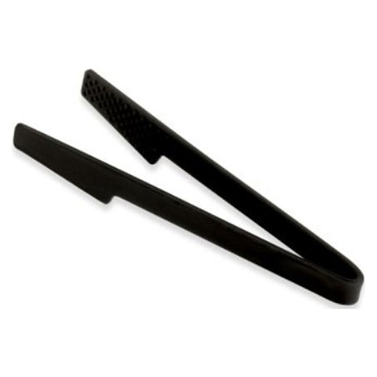 Kuhn Rikon 6-Inch Small Silicone Chefs Tongs, Black